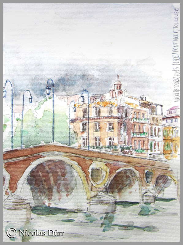 Sortie &laquo;&nbsp;randocroquis&nbsp;&raquo; sur Toulouse,&nbsp;2013