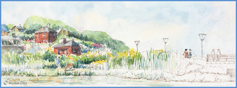 Une journée ensoleillée à Veules-les-roses, juin&nbsp;2017