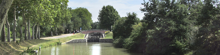 Le Canal du Midi (1/3/30), de Toulouse à Carcassonne (2012) (3/9) : de l&rsquo;écluse de Castanet à l&rsquo;écluse de&nbsp;Négra