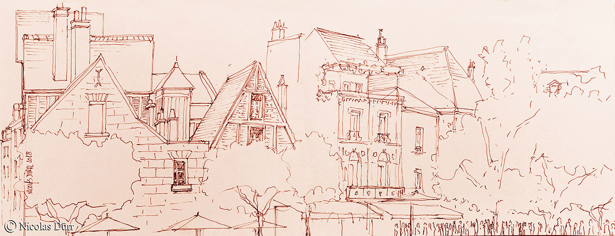 Rencontre urban sketchers sur Tours les 2 et 3 juin&nbsp;2018