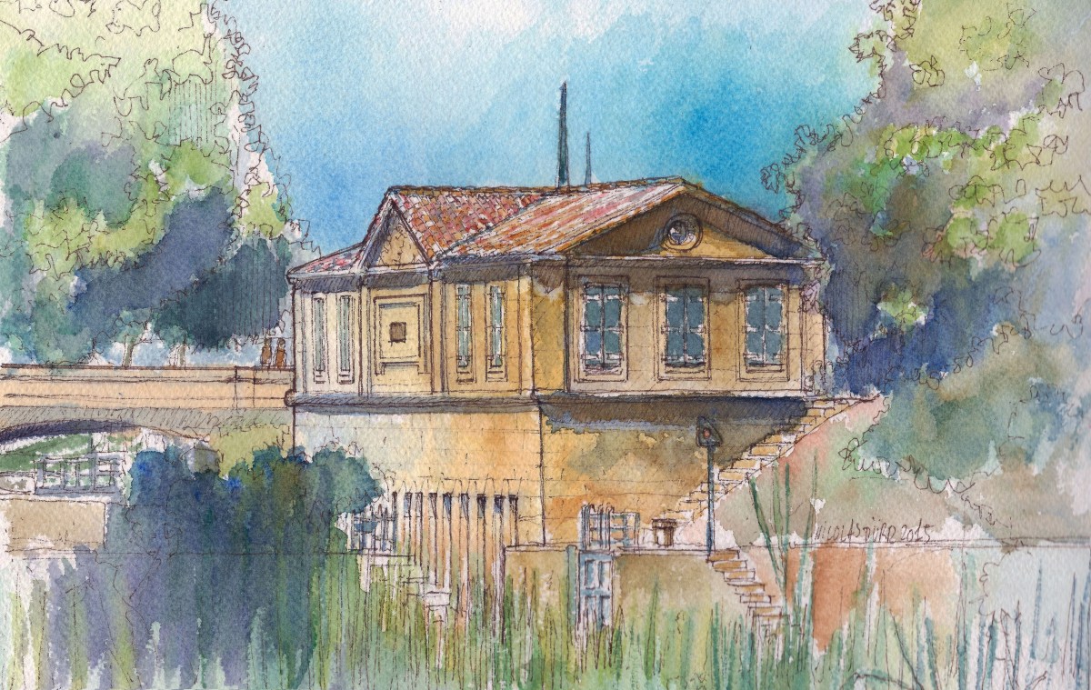 Le Canal du Midi (1/17/30), le Canal de Jonction de la Robine (2012) (1/1) : de l&rsquo;écluse de la Cesse à l&rsquo;écluse-épanchoir du&nbsp;Gailhousty