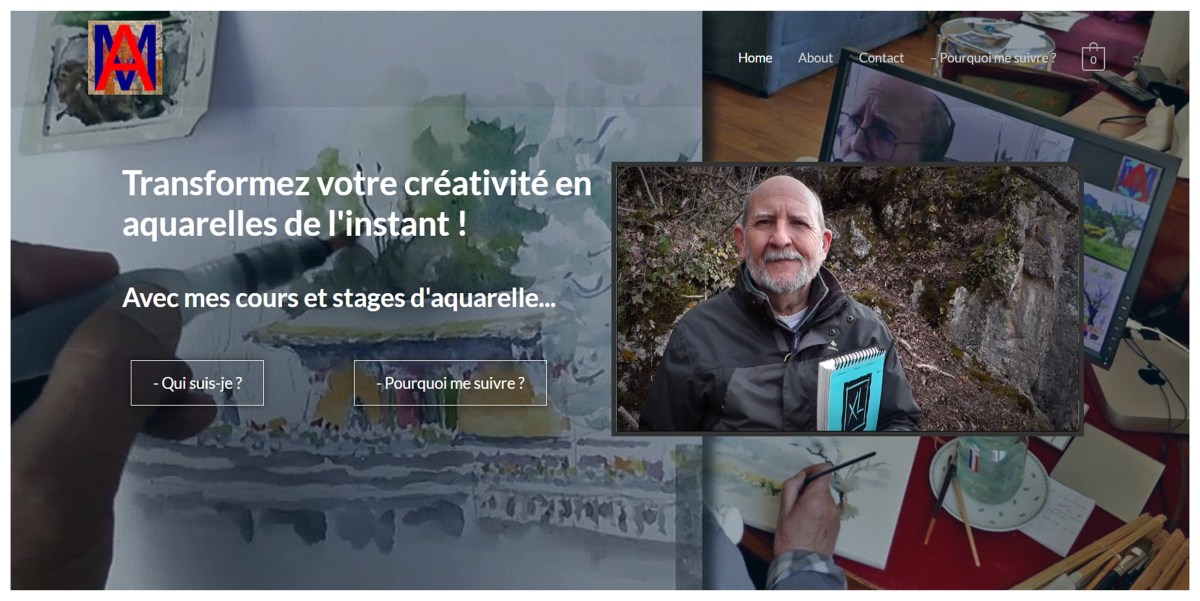 Transformez votre créativité en aquarelle de l&rsquo;instant, par Alain&nbsp;Marc